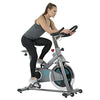 EFITMENT Indoor Cycling Bike, Magnetic Resistance Belt Drive Exercise Stationary Cycle w/ Digital Monitor, Pulse Grips, Ipad/Tablet Holder, Chromed Flywheel