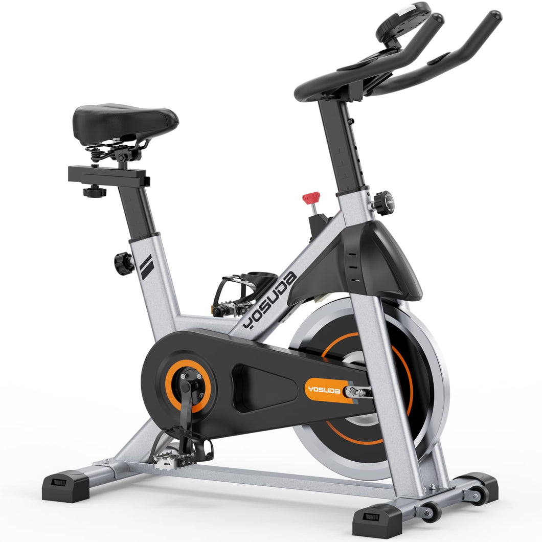 YOSUDA Indoor Cycling Bike Stationary Bike - 2023 Version-Cycle Bike with Ipad Mount & Comfortable Seat Cushion