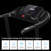 CURSOR FITNESS Home Folding Treadmill with Pulse Sensor, 2.5 HP Quiet Brushless, 7.5 MPH, 265 LBS Capacity, Black