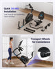 MERACH Recumbent Exercise Bike for Home with Smart Bluetooth and Exclusive App Connectivity, LCD, Heart Rate Handle, Magnetic Recumbent Bikes S08