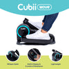 Cubii Move - Under Desk Elliptical Bike Pedal Exerciser Portable Seated Elliptical Machine W/Adjustable Workout Levels - Adult to Seniors