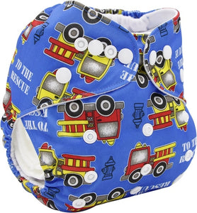 Washable Couches Baby Diaper Cover Wrap Cartoon Print Diapers - KickersPlanet