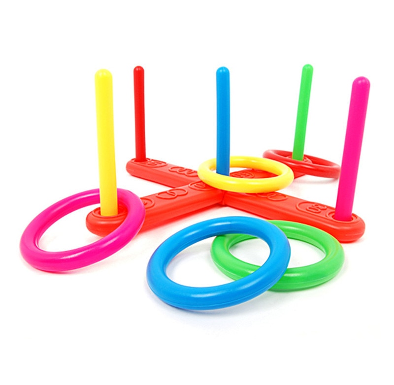 Funny Kids Outdoor Sport Toys Hoop Ring Toss Plastic Ring Toss - KickersPlanet