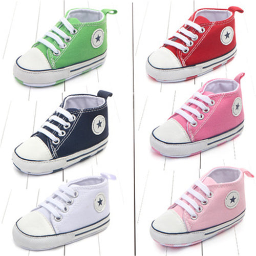 Canvas Classic Sports Sneakers Newborn Baby - KickersPlanet