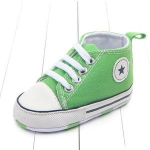 Canvas Classic Sports Sneakers Newborn Baby - KickersPlanet