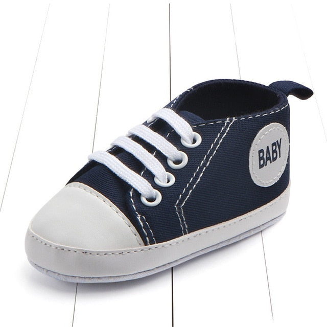 Canvas Classic Sports Sneakers Newborn Baby - KickersPlanet