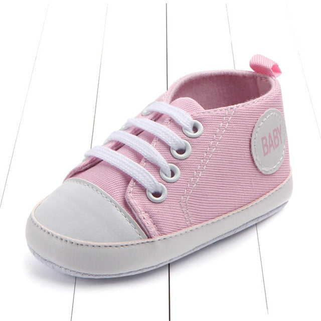 Canvas Classic Sports Sneakers Newborn Baby - KickersPlanet