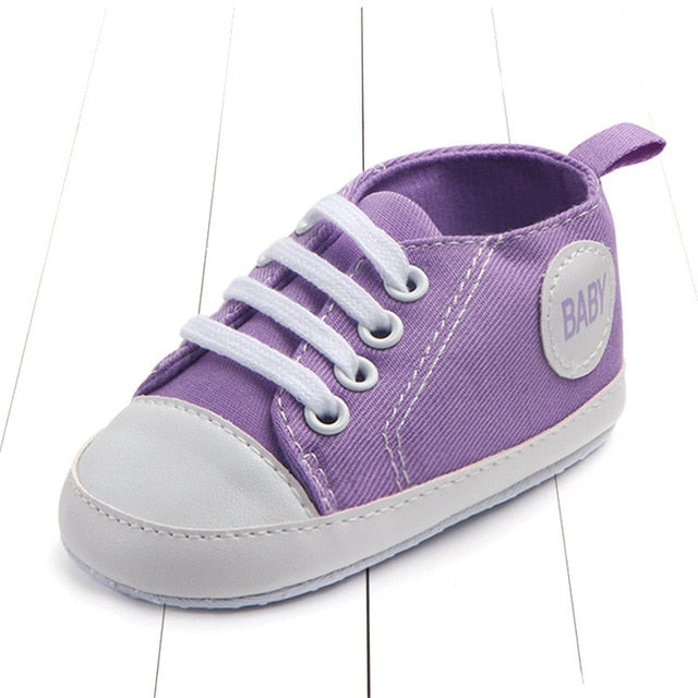 Canvas Classic Sports Sneakers Newborn Baby - KickersPlanet