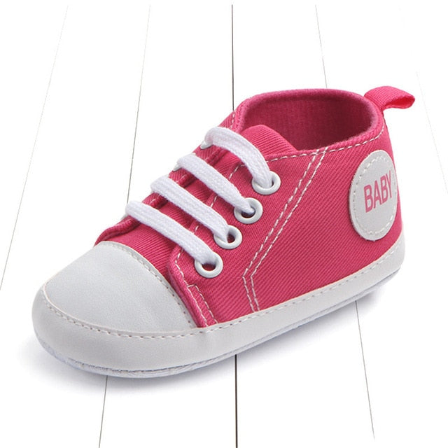 Canvas Classic Sports Sneakers Newborn Baby - KickersPlanet