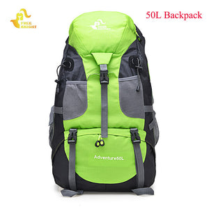 60L Waterproof Climbing Hiking Backpack Rain Cover Bag - KickersPlanet