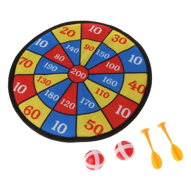 Sports Toys Fabric Dart Board Set Kid Ball Target Game For Children - KickersPlanet