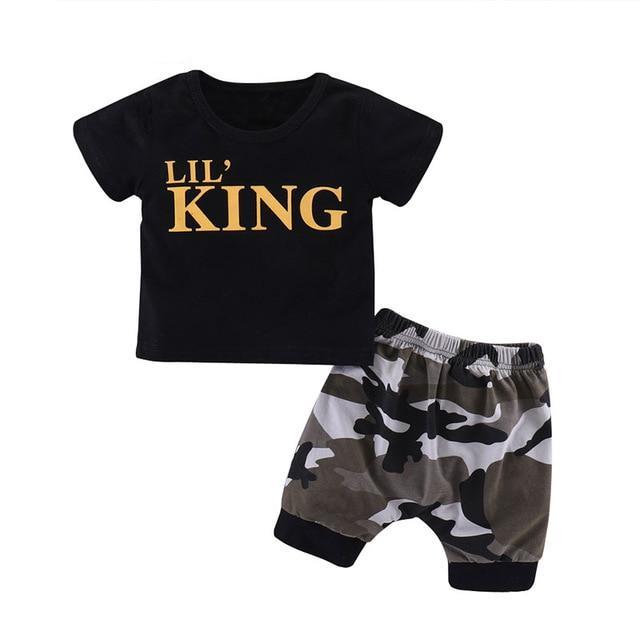 Baby Boys Clothing Set Summer Infants Shirts - KickersPlanet