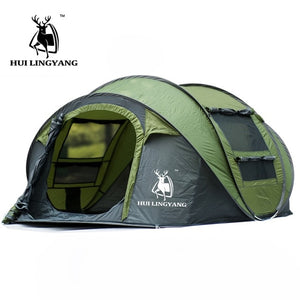 Outdoor Automatic Tents Throwing Pop Up Waterproof Camping - KickersPlanet