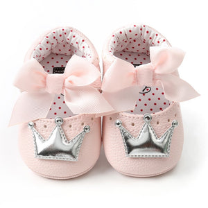 Baby Girl PU Leather Shoes Kid Moccasins First Walkers - KickersPlanet