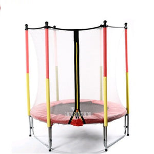 55 Inch Kids Elastic Ring Trampoline With Safe Net Fits - KickersPlanet