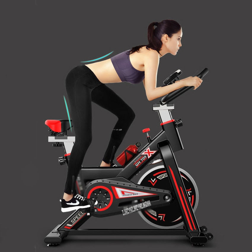 Indoor Cycling Bike Home Sport Trainer Speed Resistance - KickersPlanet