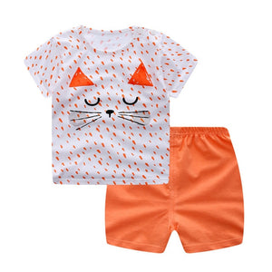 Newborn Baby Boys Summer Clothes Set - KickersPlanet