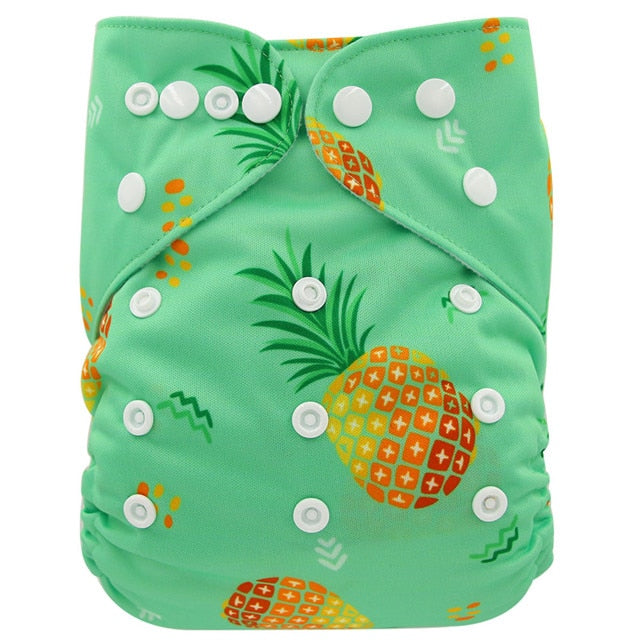 Washable Couches Baby Diaper Cover Wrap Cartoon Print Diapers - KickersPlanet