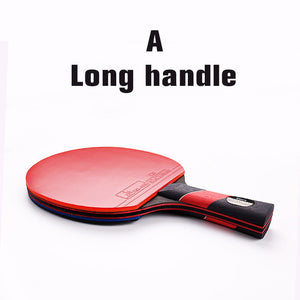 Carbon Bat Table Tennis Racket With Rubber Pingpong Paddle - KickersPlanet