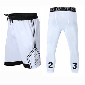 Basketball Shorts Team Number 23 With Zipper Pocket - KickersPlanet