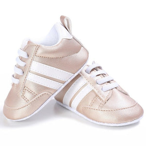 Newborn Baby Pu Leather Shoes Sports Sneakers - KickersPlanet