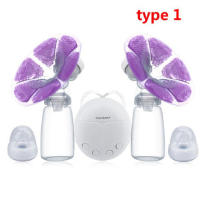 Real Bubee Single/Double Electric Breast Pump With Milk Bottle - KickersPlanet