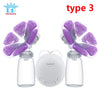 Real Bubee Single/Double Electric Breast Pump With Milk Bottle - KickersPlanet