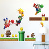 Super Mario Wall Stickers For Kids Room Decoration Cartoon Game - KickersPlanet