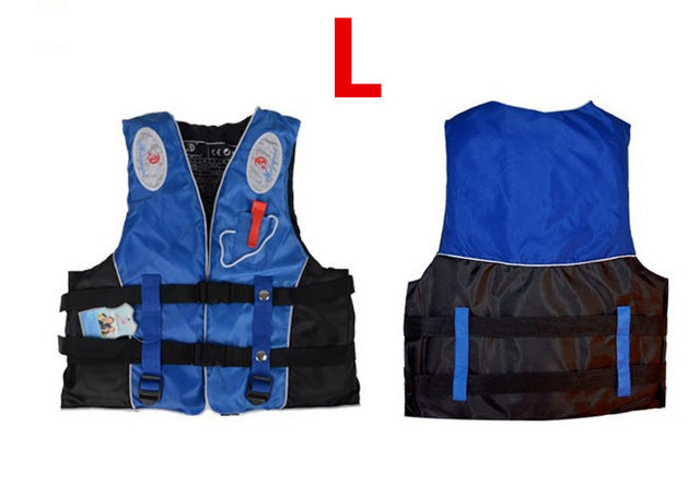 Polyester Adult Kids Life Vest Jacket Swimming Boating - KickersPlanet