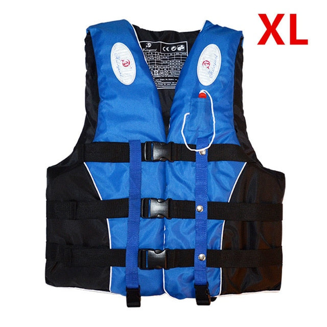 Polyester Adult Kids Life Vest Jacket Swimming Boating - KickersPlanet