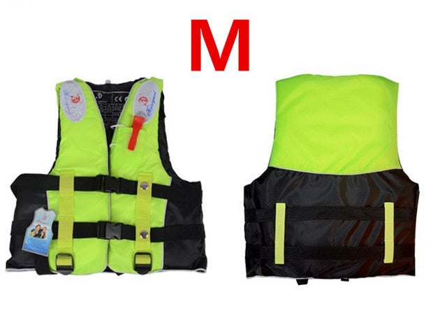 Polyester Adult Kids Life Vest Jacket Swimming Boating - KickersPlanet