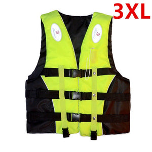 Polyester Adult Kids Life Vest Jacket Swimming Boating - KickersPlanet