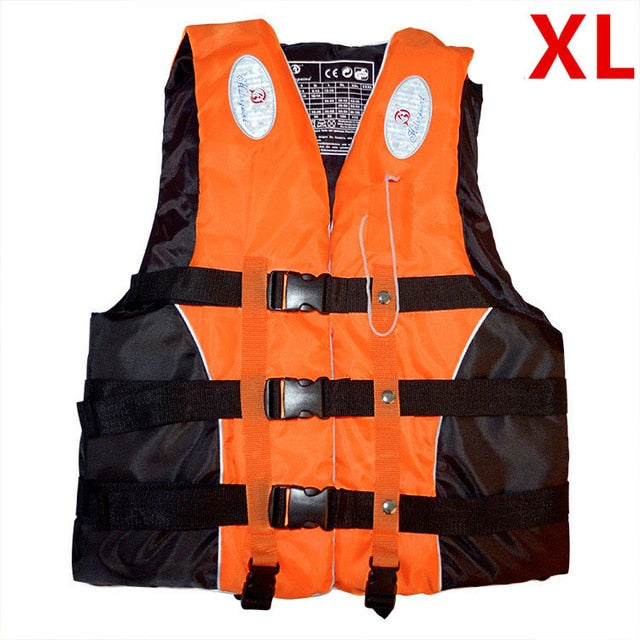 Polyester Adult Kids Life Vest Jacket Swimming Boating - KickersPlanet