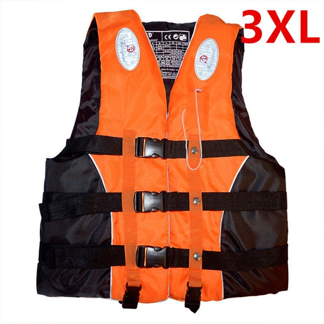 Polyester Adult Kids Life Vest Jacket Swimming Boating - KickersPlanet